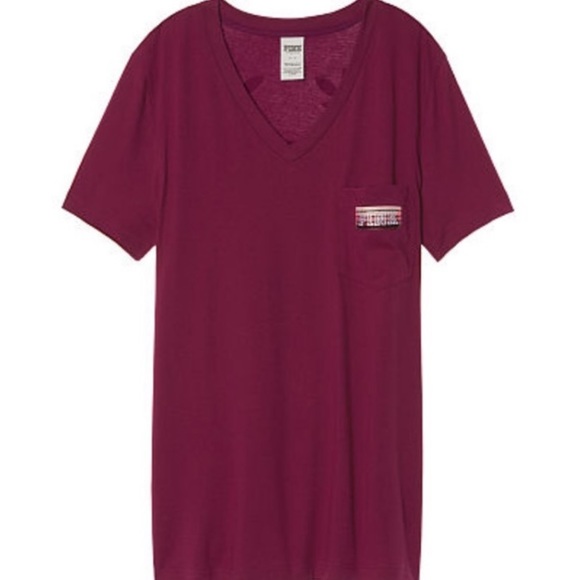 Victoria’s Secret Pink Campus Pocket Tee - Picture 2 of 3